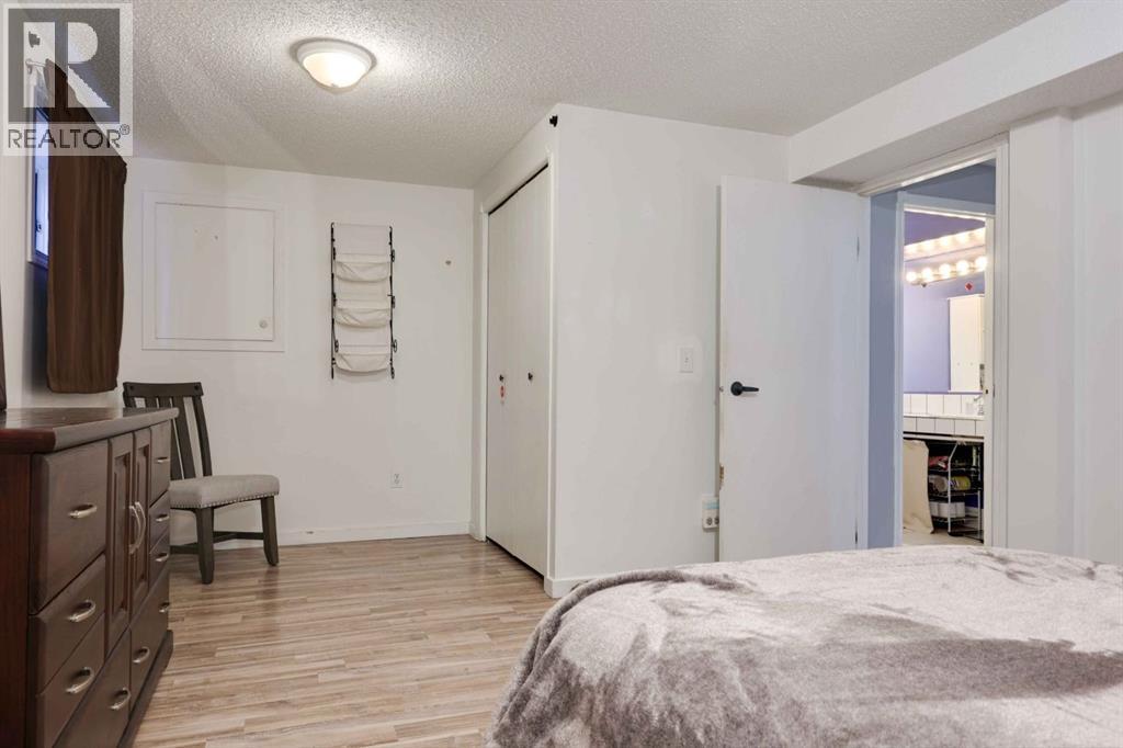 large lower level bedroom