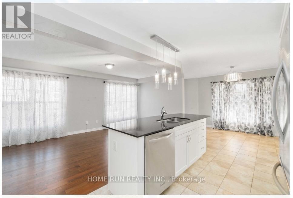 Kitchen and living room