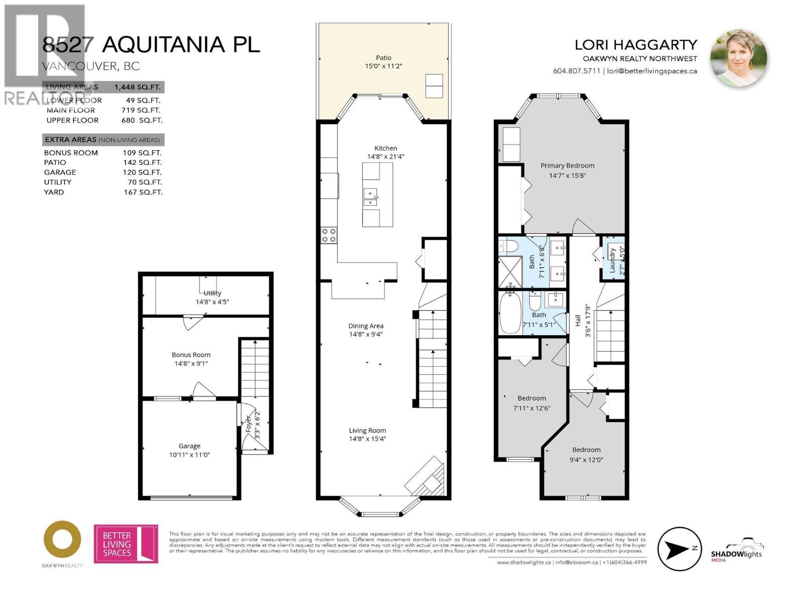 3 Bed, 2 Bath House for Sale in Vancouver – 8527 AQUITANIA PLACE, Vancouver – MLS# R3135713 - Image 31