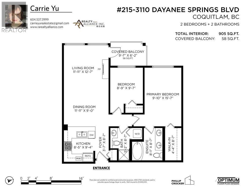2 Bed, 2 Bath Apartment for Sale in Coquitlam – 215 3110 DAYANEE SPRINGS BOULEVARD, Coquitlam – MLS# R3135443 - Image 24