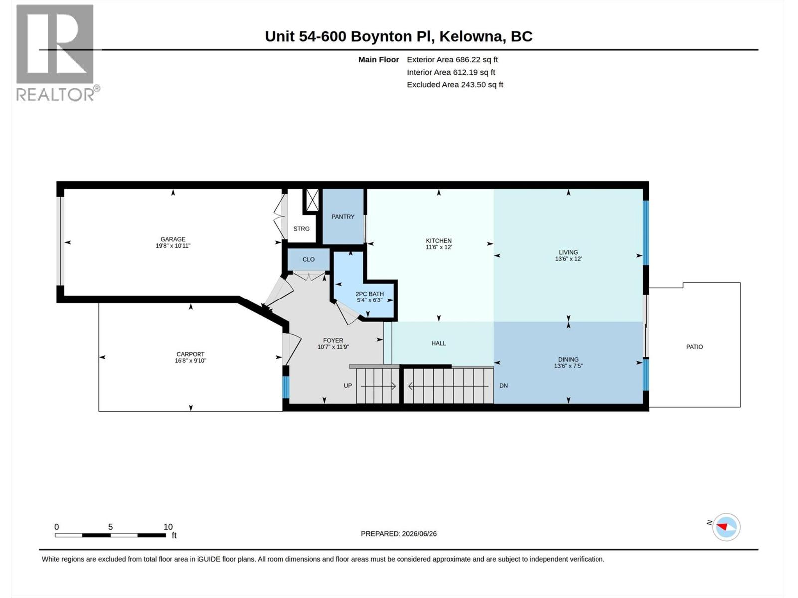 600 Boynton Place Unit# 54, Kelowna
