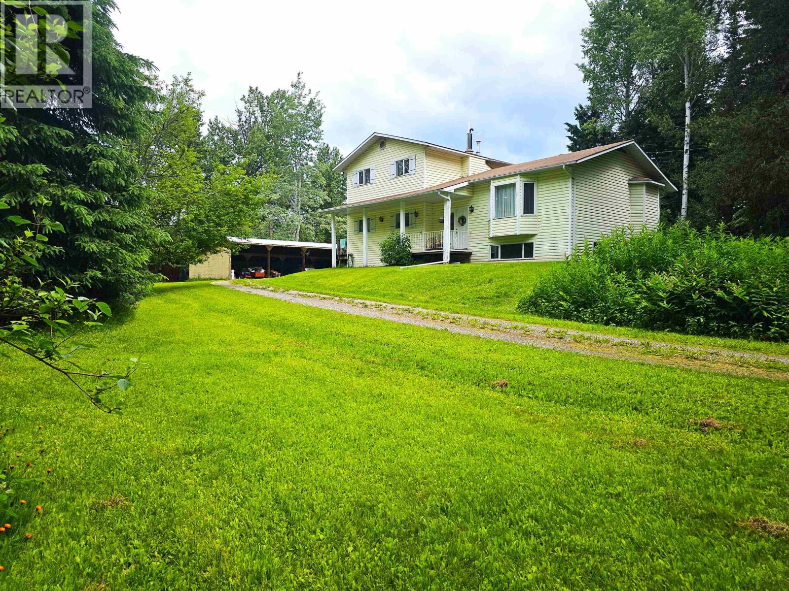 Backyard of 5858 CHIEF LAKE ROAD · Prince George, BC