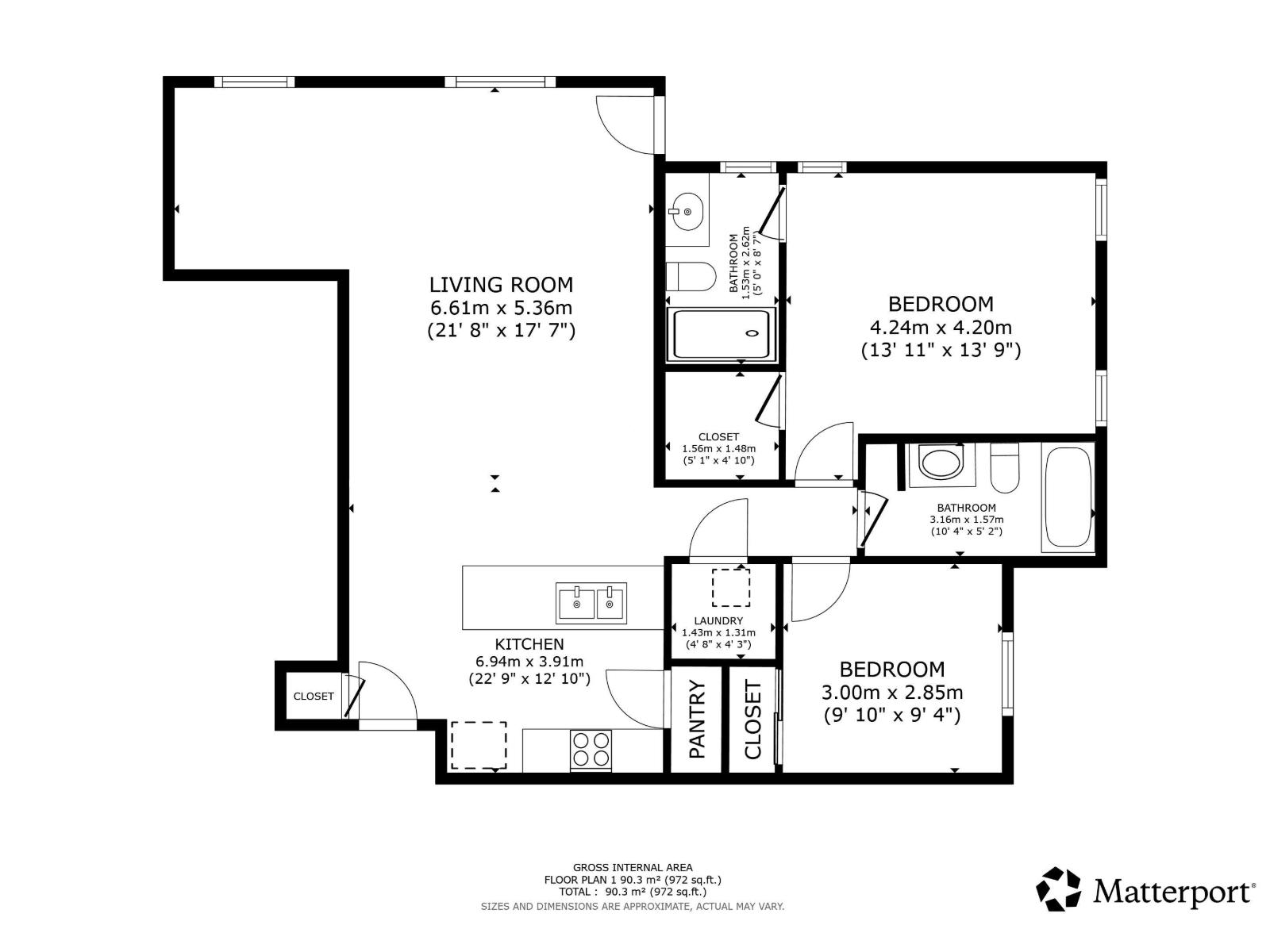 #2402 7343 SOUTH TERWILLEGAR DR NW - 75