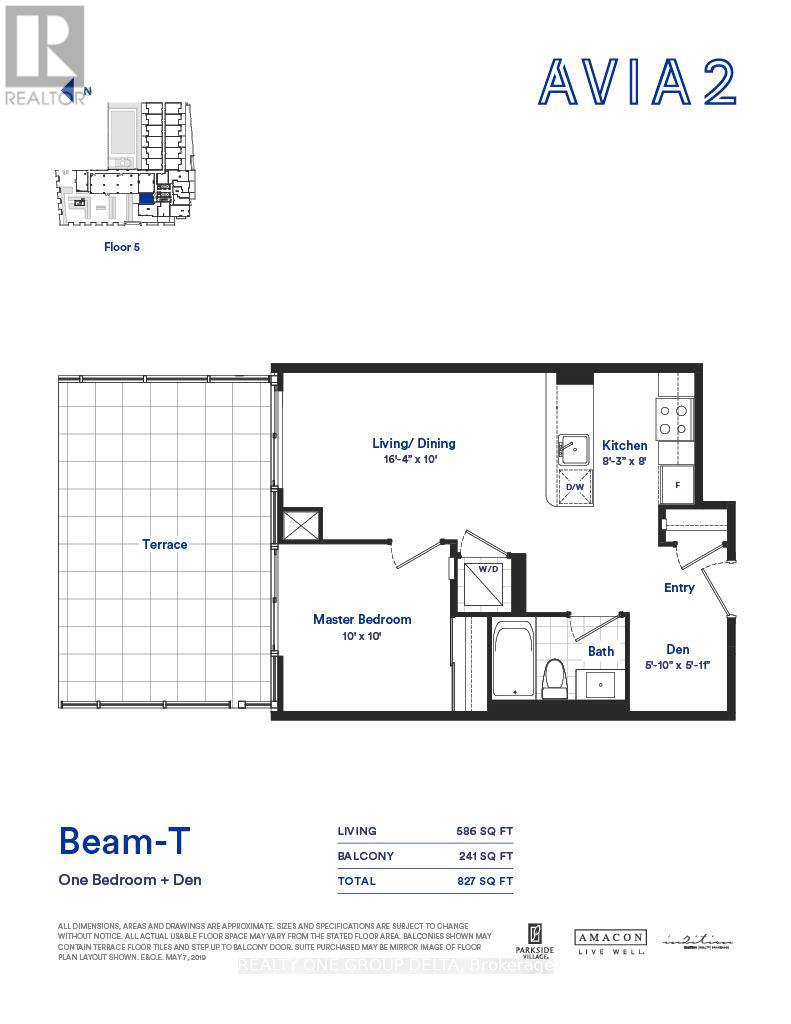 #502 4130 PARKSIDE VILLAGE DRIVE - 1