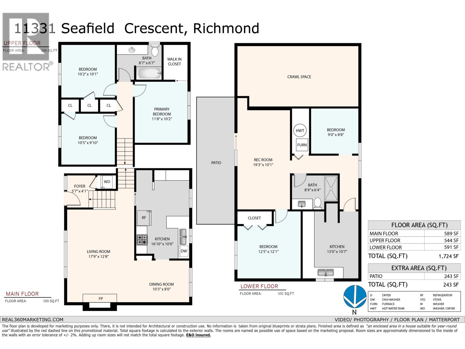 5 Bed, 2 Bath House for Sale in Richmond – 11331 SEAFIELD CRESCENT, Richmond – MLS# R3139504 - Image 38