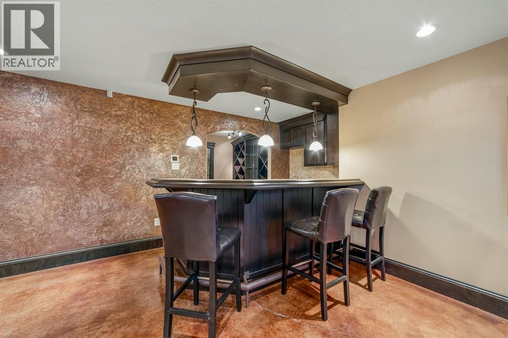 Wet Bar with stools
