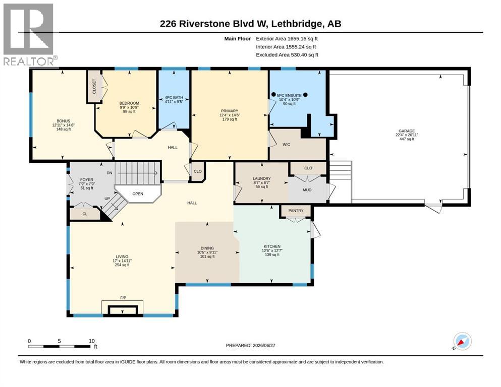 Main floor plan