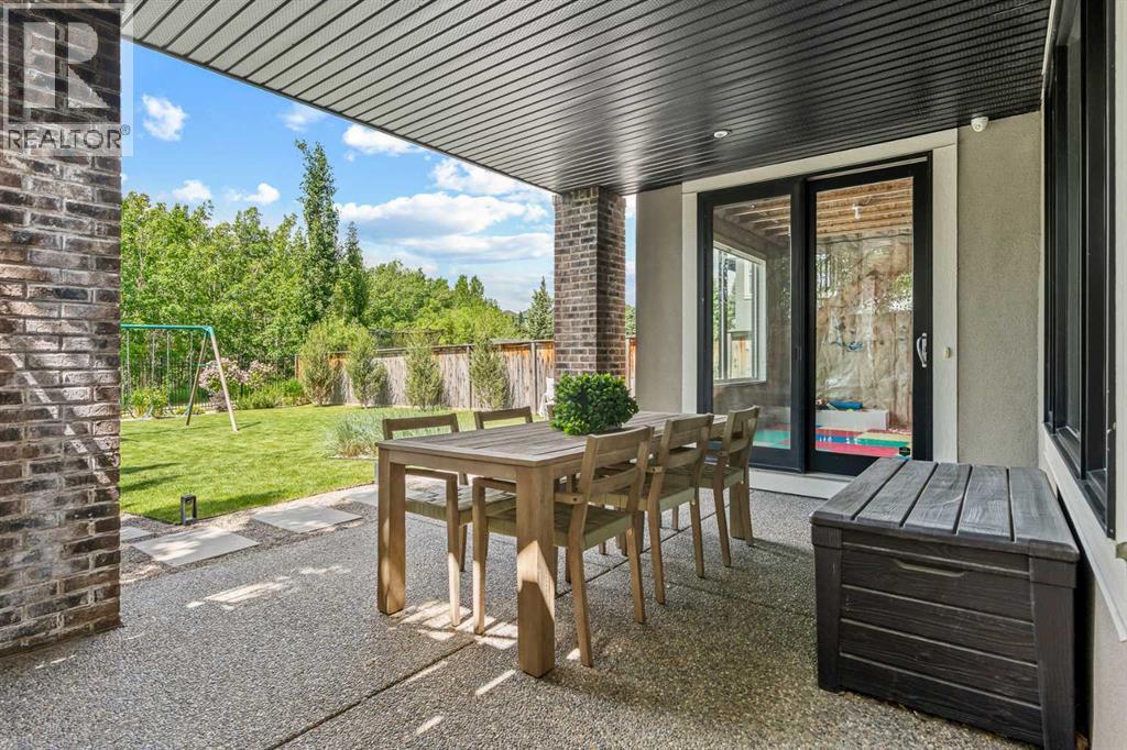 Lower covered patio