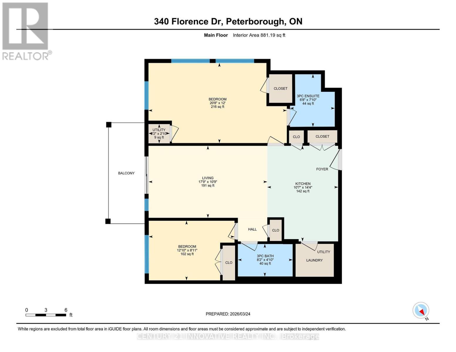 #210 340 FLORENCE DRIVE - 44