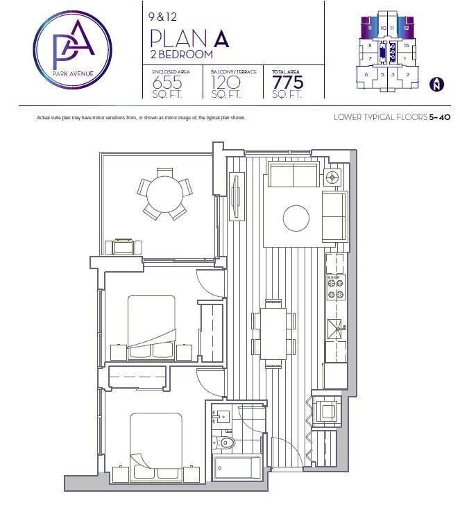 2 Bed, 1 Bath Apartment for Sale in Surrey – 809 13750 100 AVENUE, Surrey – MLS# R3138414 - Image 34