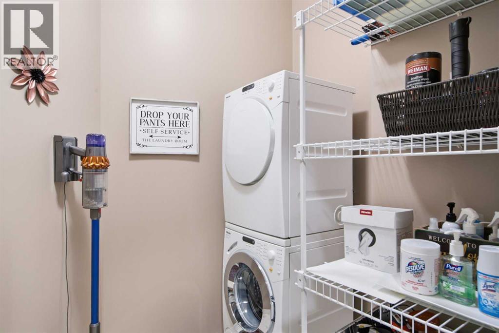 Laundry off primary closet