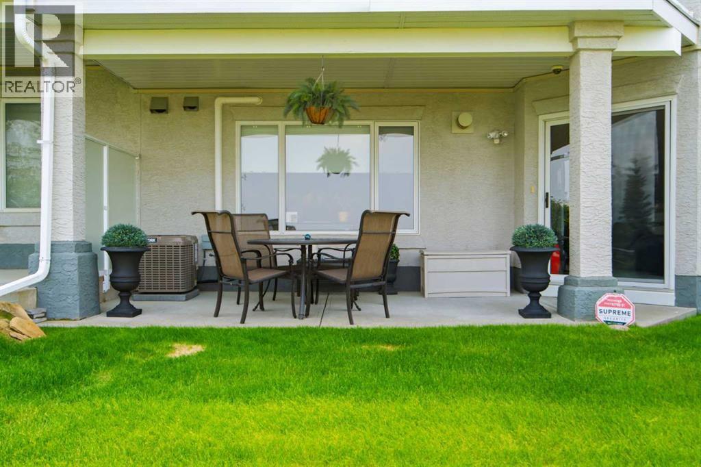 Lower level patio