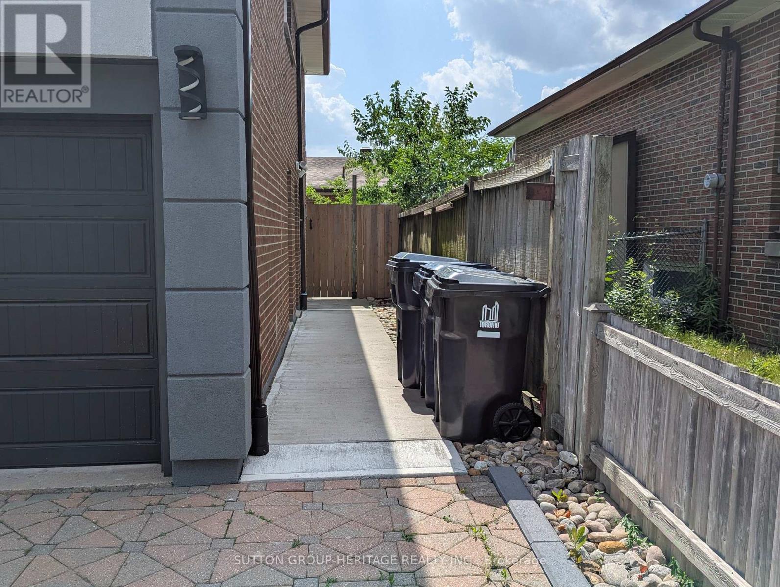 Path to Basement Unit