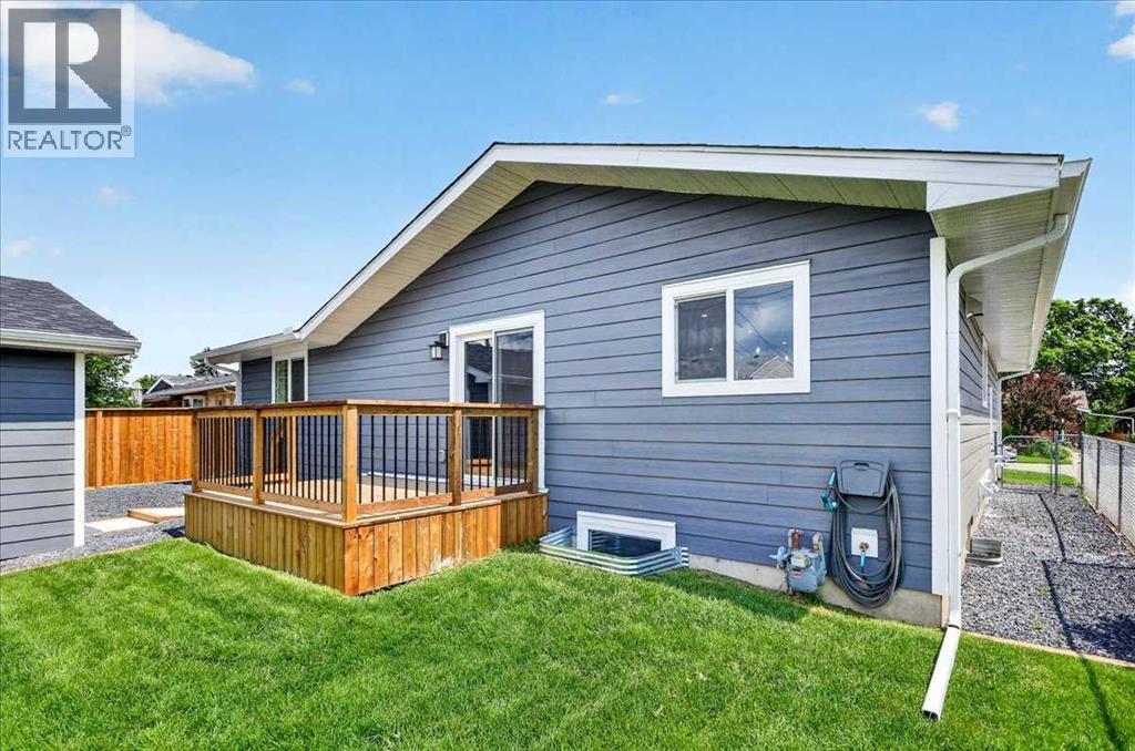 Rear deck
