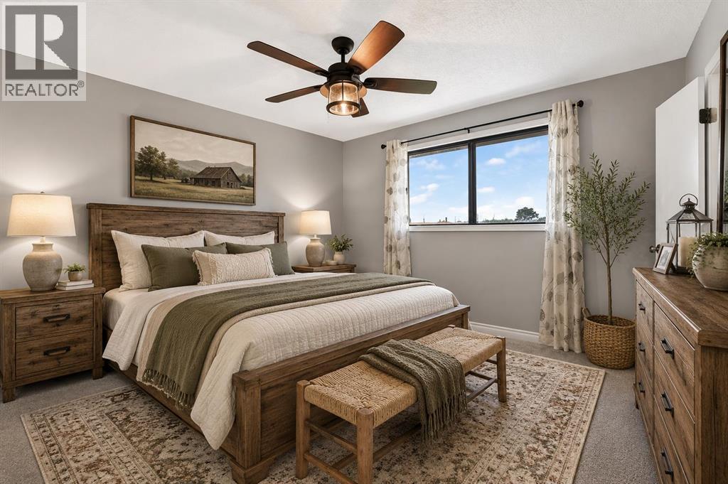 Staged Master Bedroom