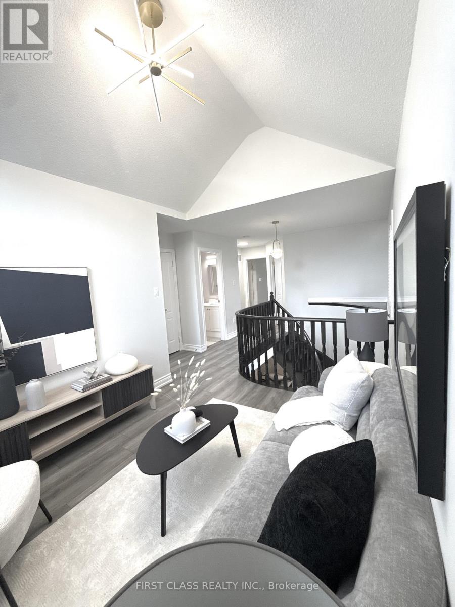 Second Level Den with Cathedral Ceiling