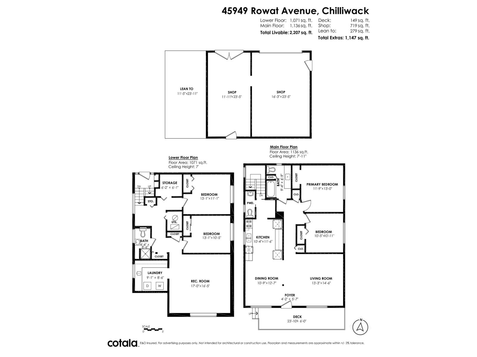 4 Bed, 2 Bath House for Sale in Chilliwack – 45949 ROWAT AVENUE, Chilliwack Proper South – MLS# R3142199 - Image 18