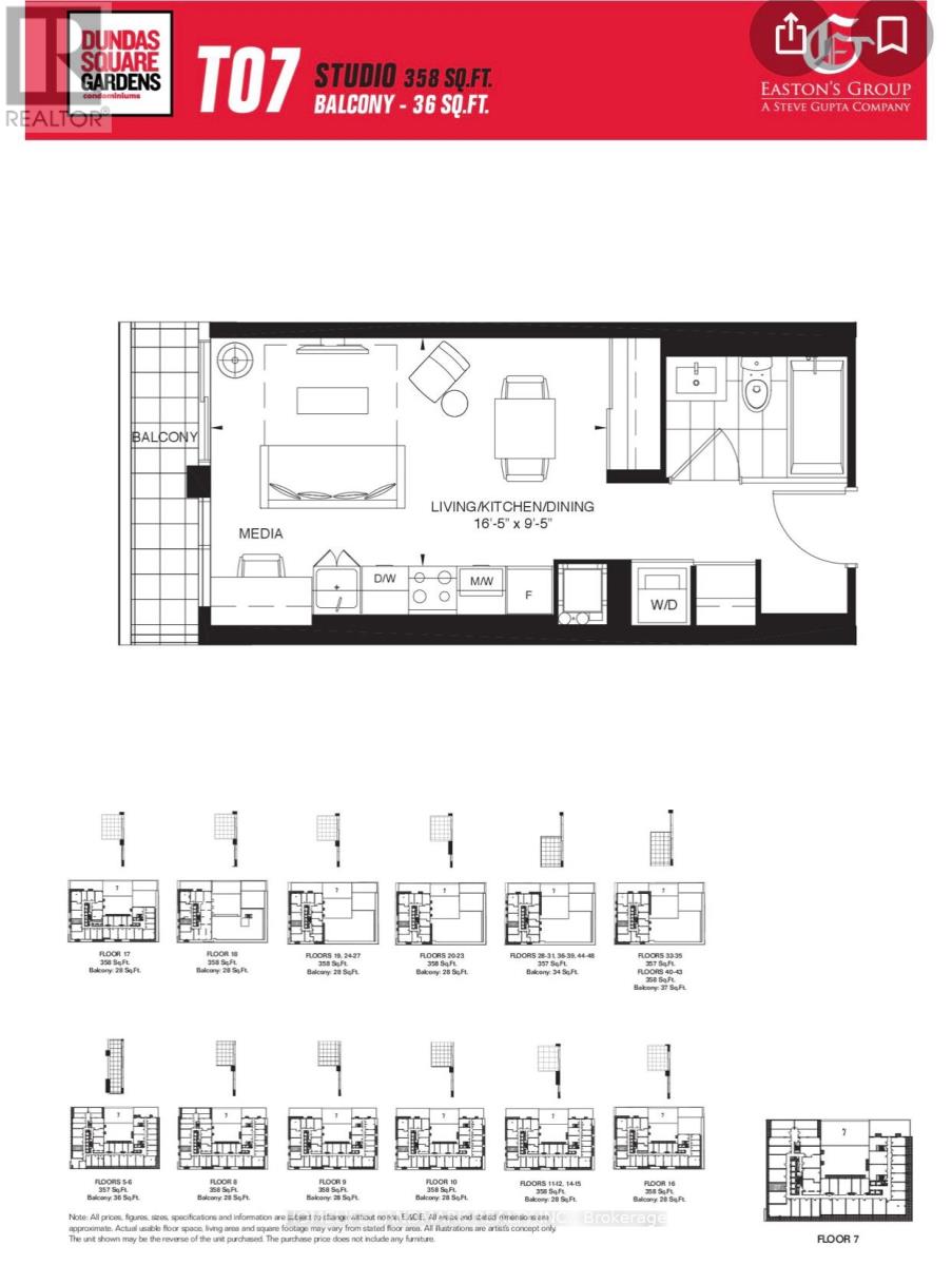 #4307 251 JARVIS STREET - 26