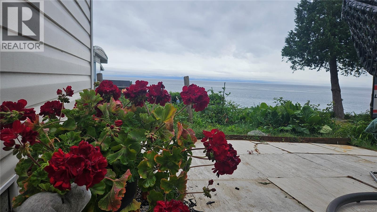 Ocean View from the Front of the home.