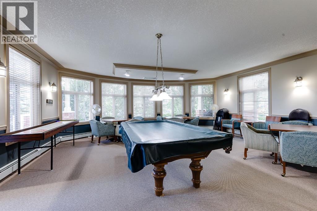 Main Floor Recreation Room with Pool Table and room for residents to visit. There is also a Library on the second Floor