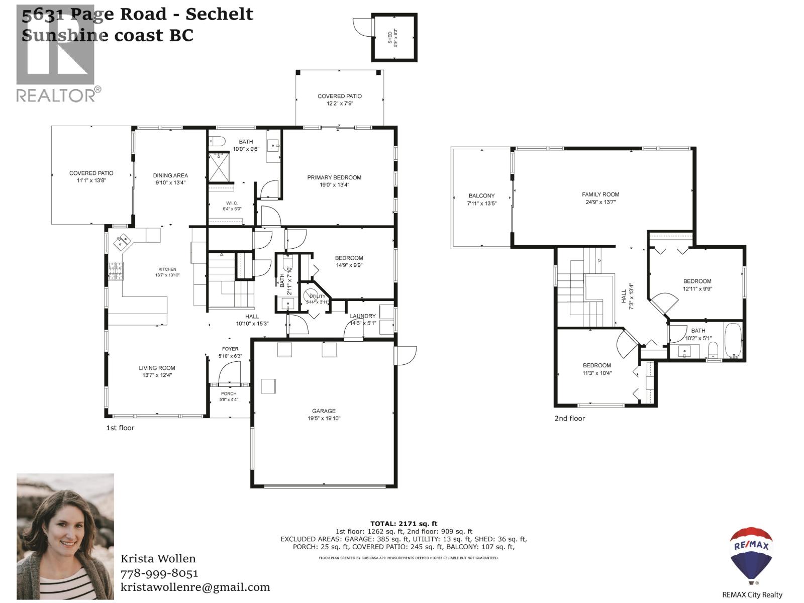 5631 PAGE ROAD, Sechelt