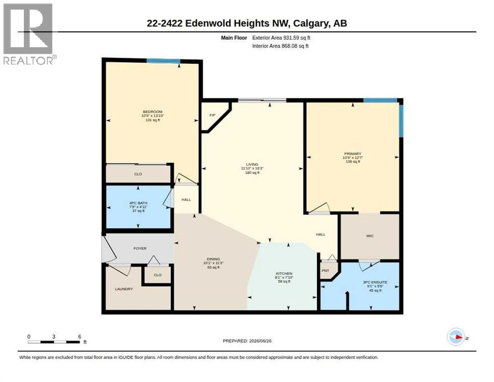 #3400 2422 Edenwold Heights NW - 24
