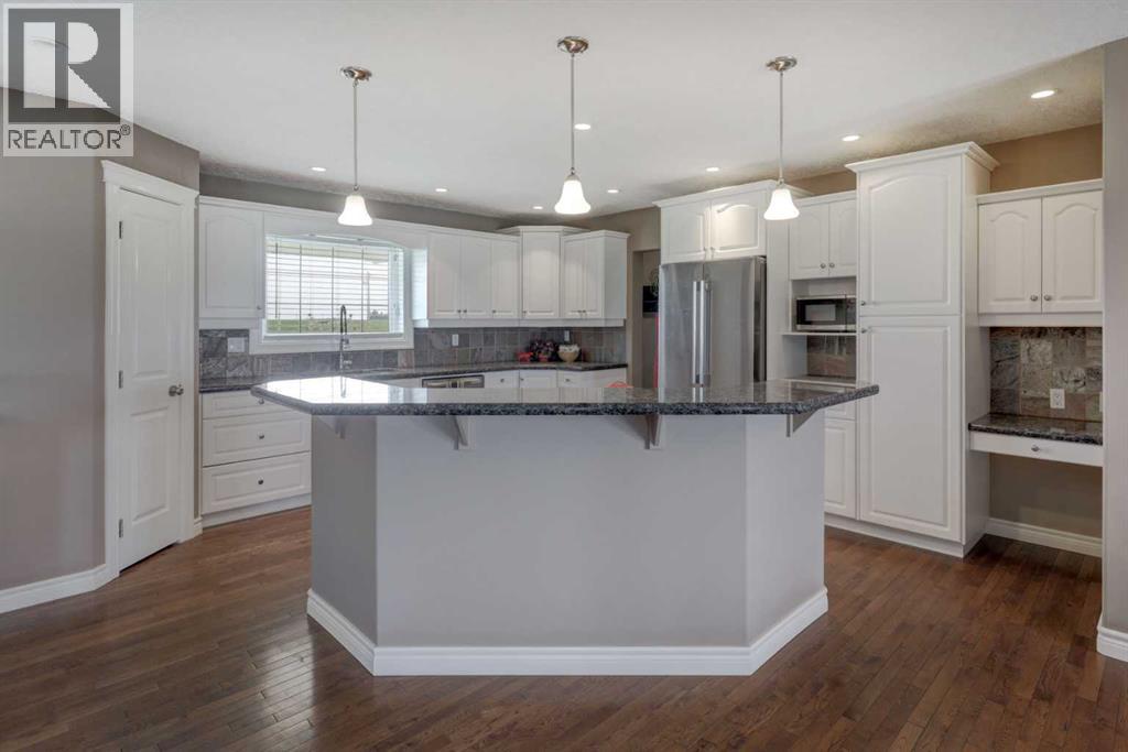 Farmhouse kitchen with center island and brand new appliances