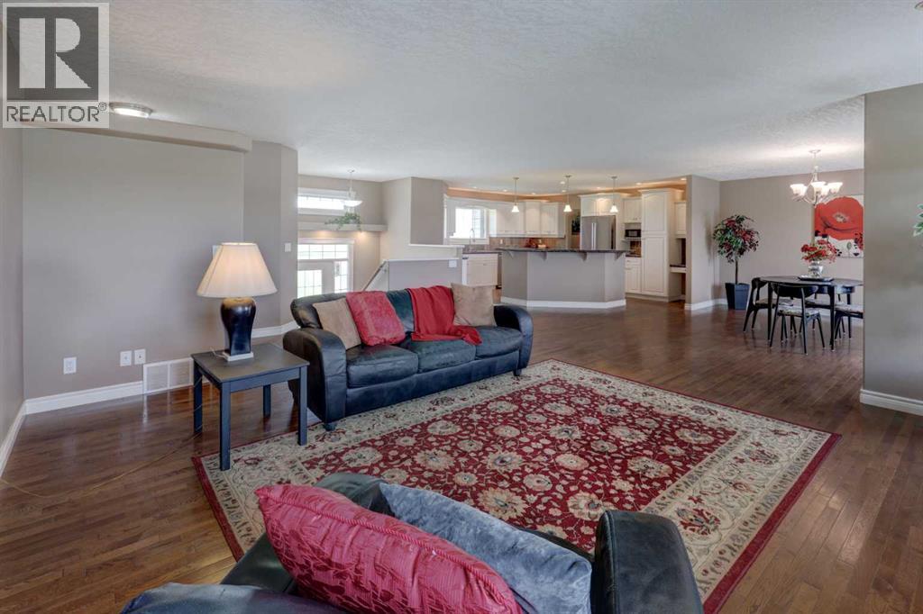 Notice the open concept of the main floor - perfect for family living