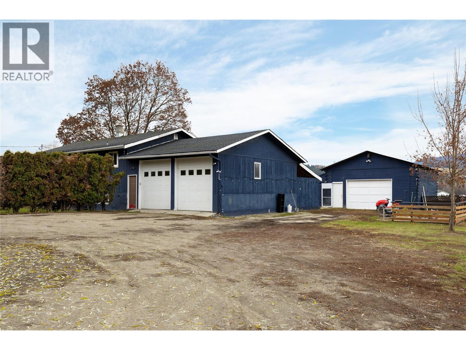 Garage and shop view