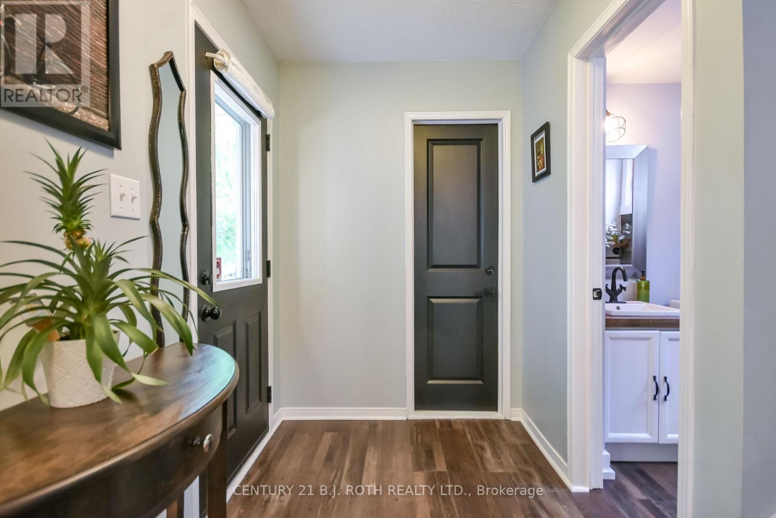 Welcoming foyer.