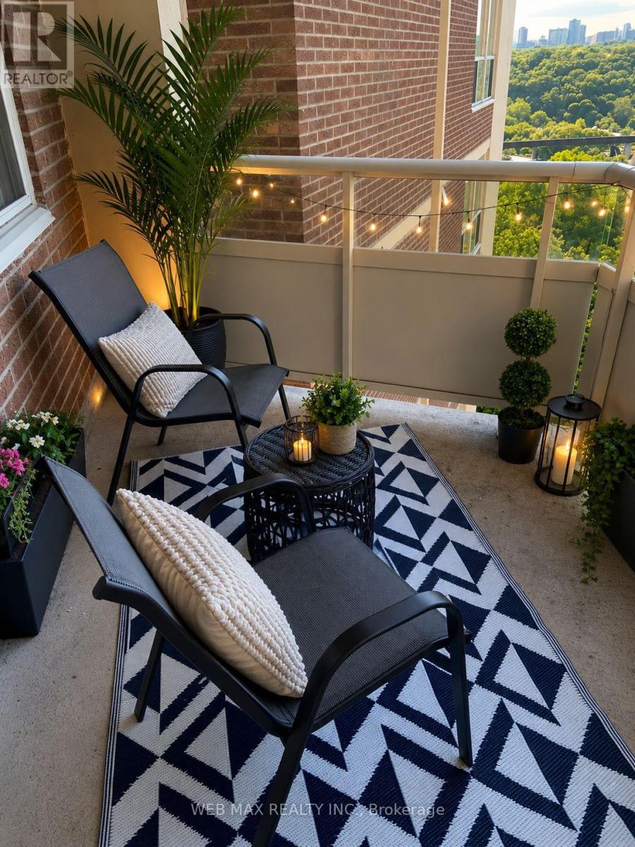 Spacious balcony great views unobstructed