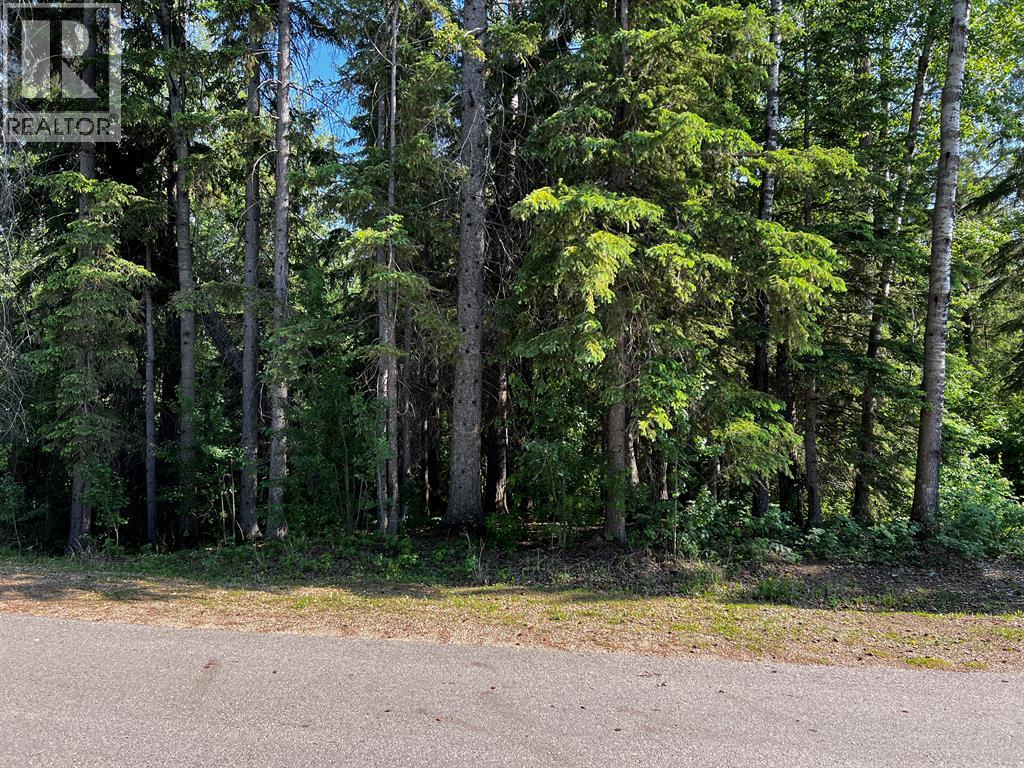 Treed reserve across road