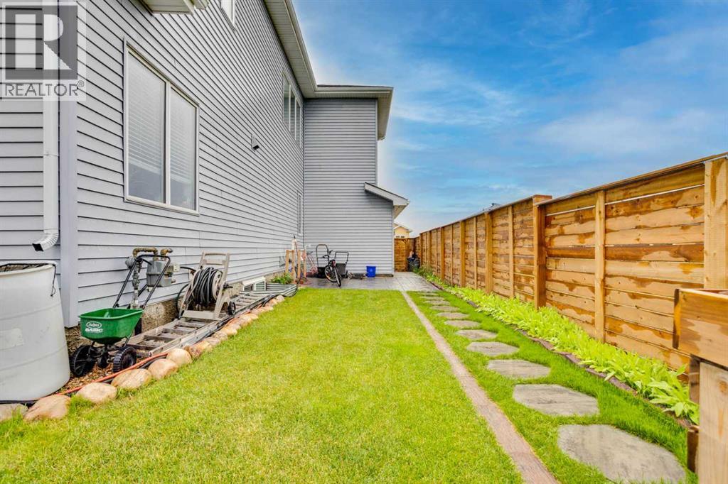 Patio stones to garage