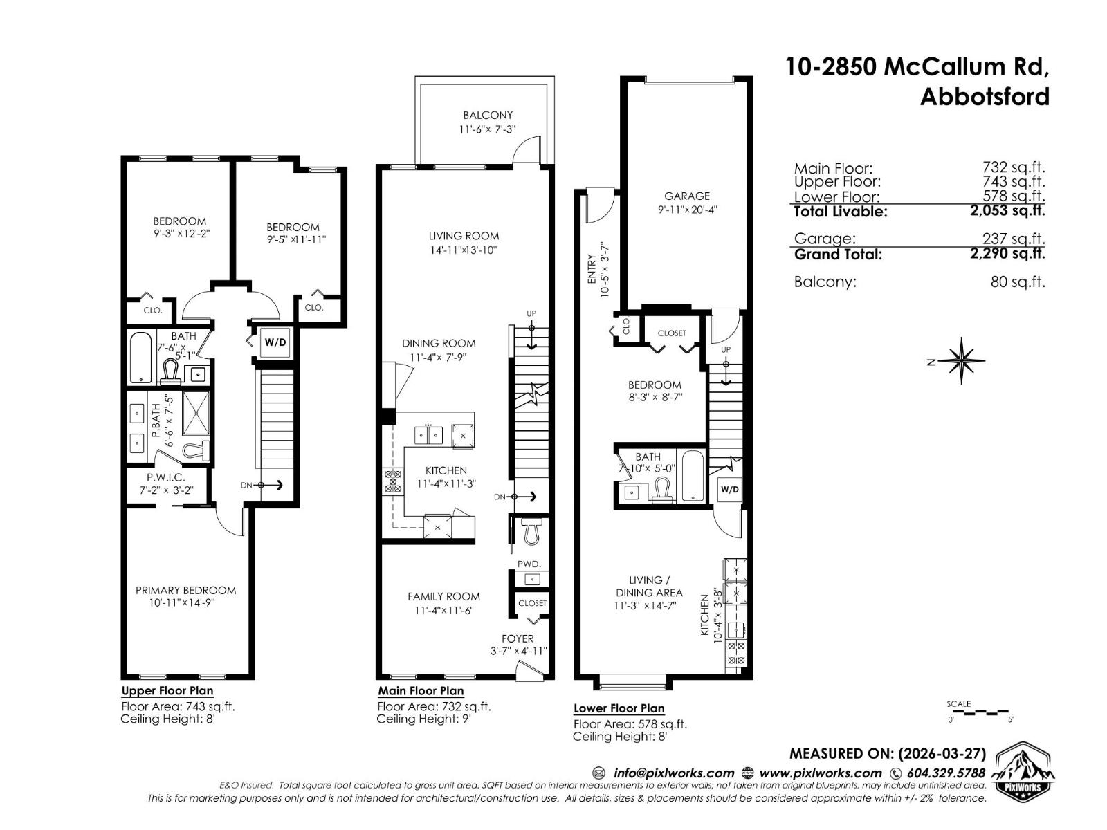 4 Bed, 4 Bath House for Sale in Abbotsford – 10 2850 MCCALLUM ROAD, Abbotsford – MLS# R3107782 - Image 38