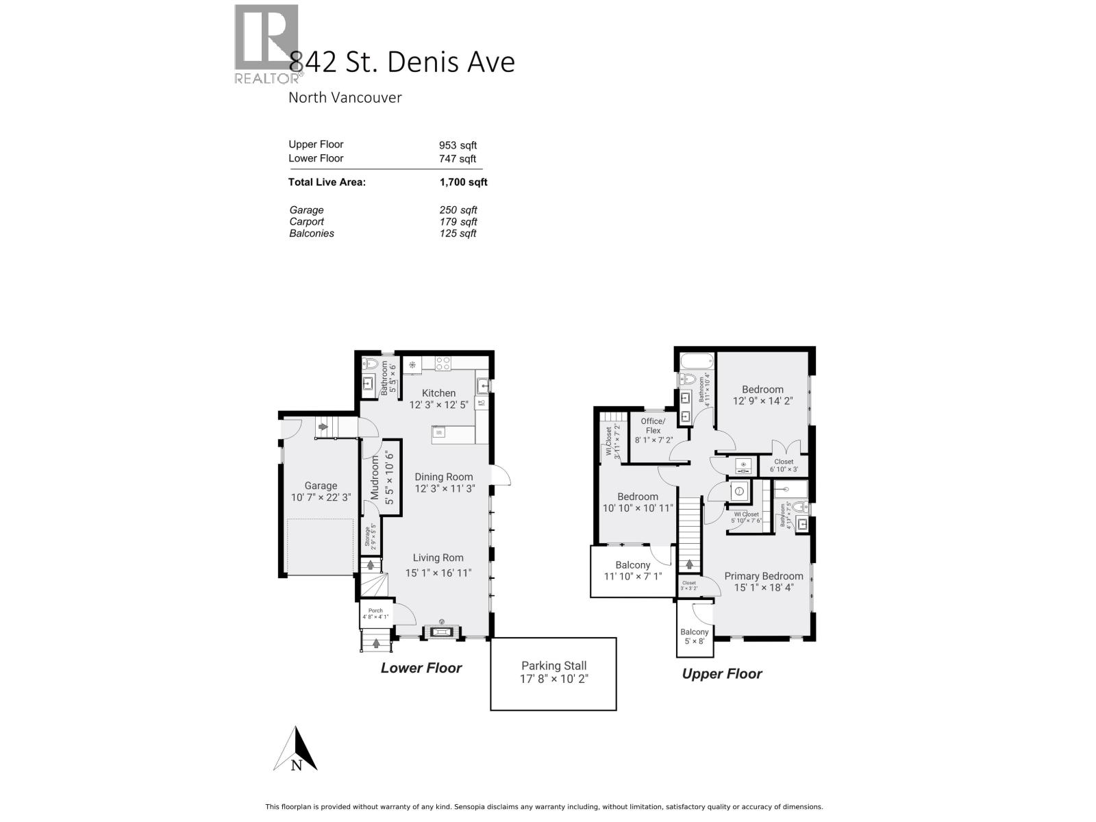 842 ST. DENIS AVENUE, North Vancouver