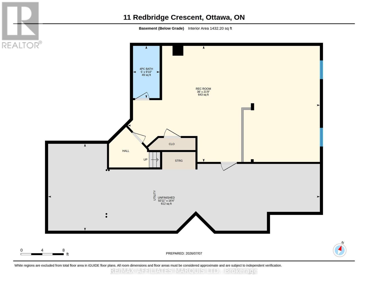 4 Bed, 4 Bath House for Sale in Ottawa – 11 REDBRIDGE CRESCENT, Ottawa – MLS# X13530290 - Image 47