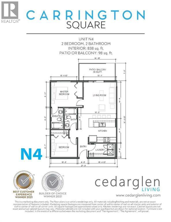 #3420 33 Carringham Gate NW - 18