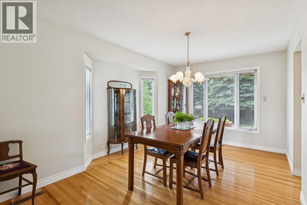 Spacious dining room