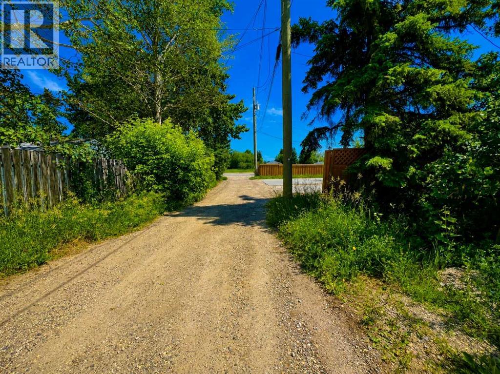 View of laneway looking east
