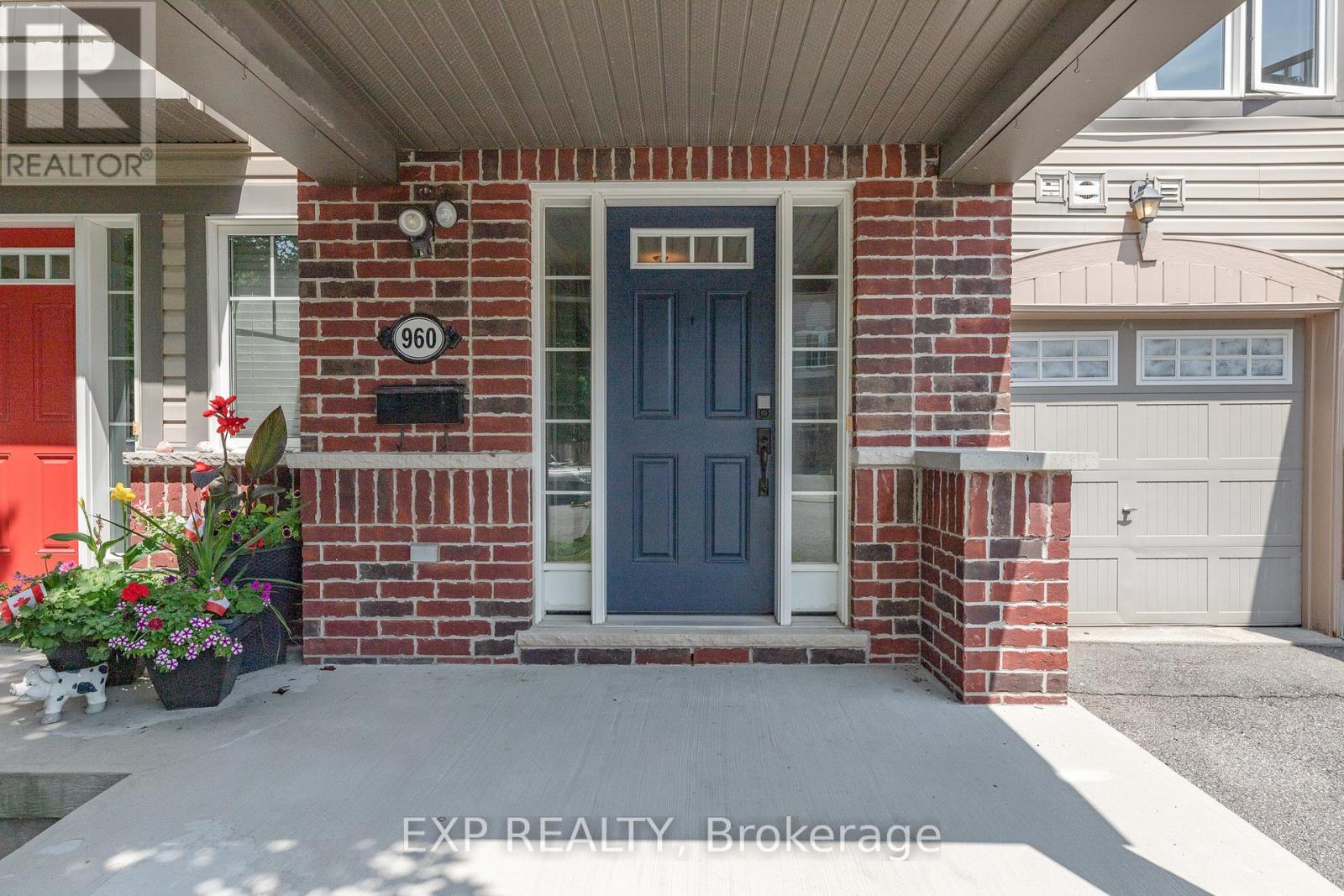 Covered Front Entrance and Porch
