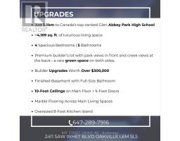 2411 Saw Whet Boulevard, Oakville, ON L6M5L5 Photo 40