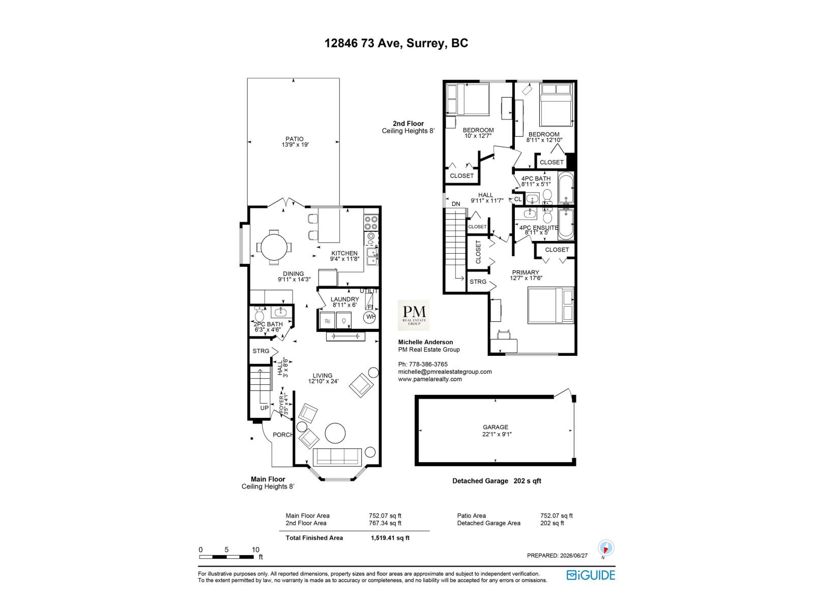 3 Bed, 3 Bath House for Sale in Surrey – 12846 73 AVENUE, Surrey – MLS# R3142158 - Image 40
