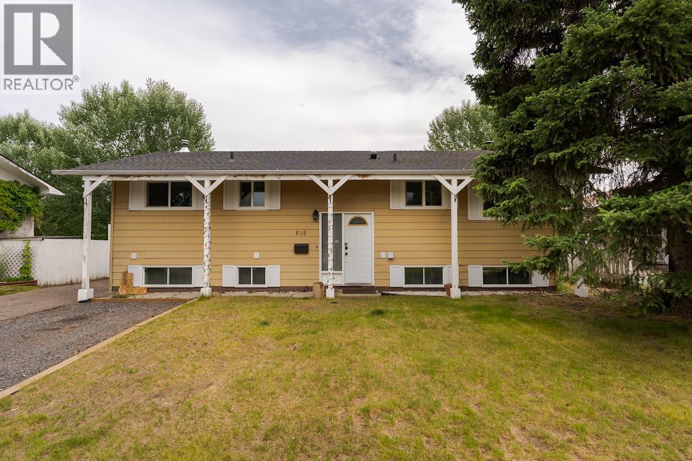 Front exterior of 636 LACOMA STREET · Prince George, BC