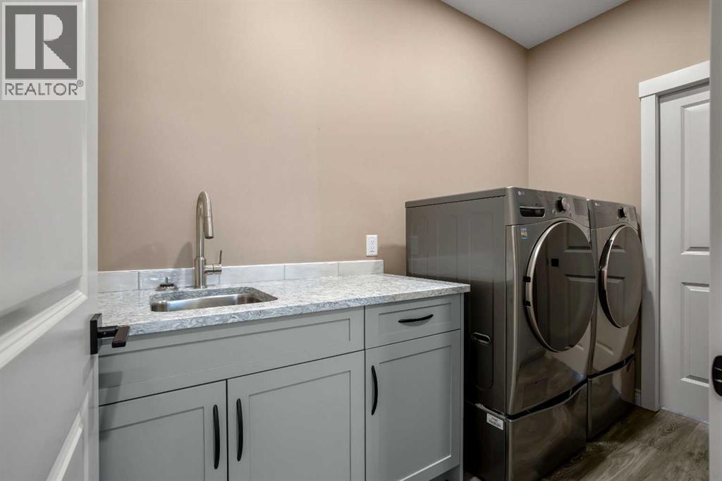 Laundry room off Primary