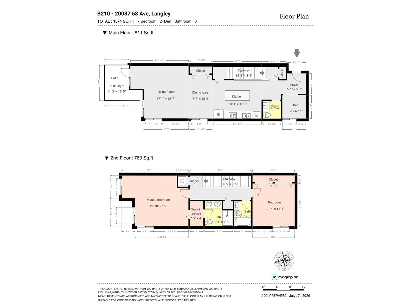 B210 20087 68 AVENUE, Langley