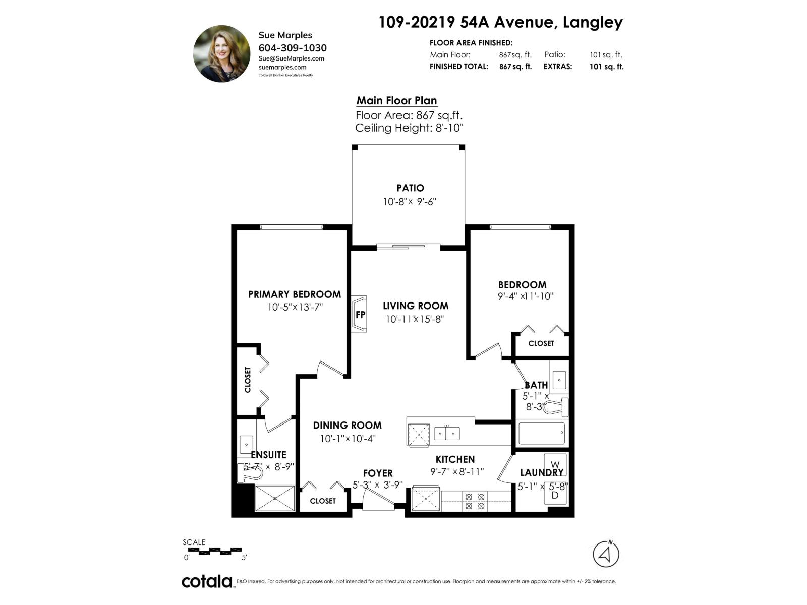 109 20219 54A AVENUE, Langley
