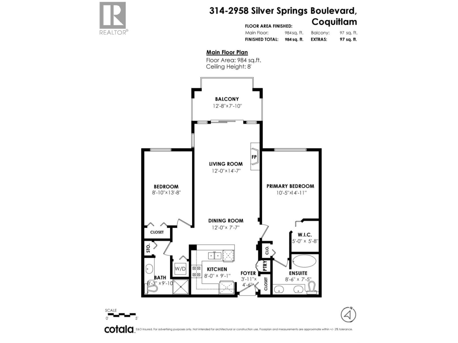 314 2958 SILVER SPRINGS BOULEVARD, Coquitlam