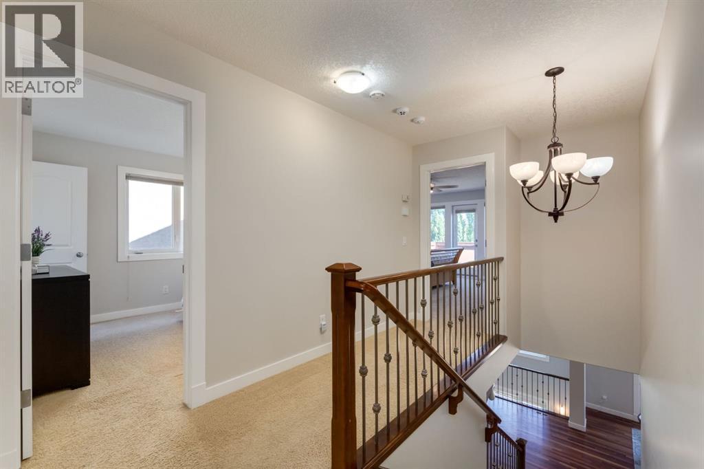 Upper level landing