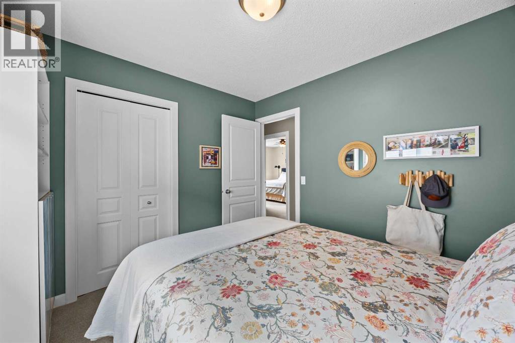 With its own closet and a cheerful outlook, this room works just as well for a kid, a teen, or overnight guests