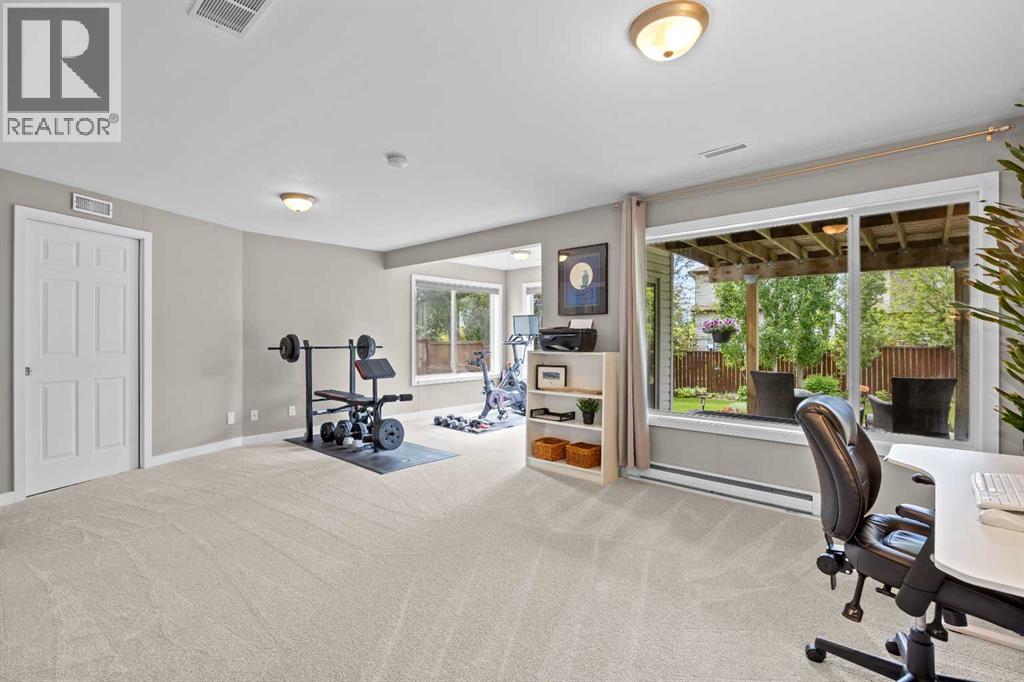 This level flexes with your family: workout zone today, games room tomorrow, media space next season — the square footage is here for all of it